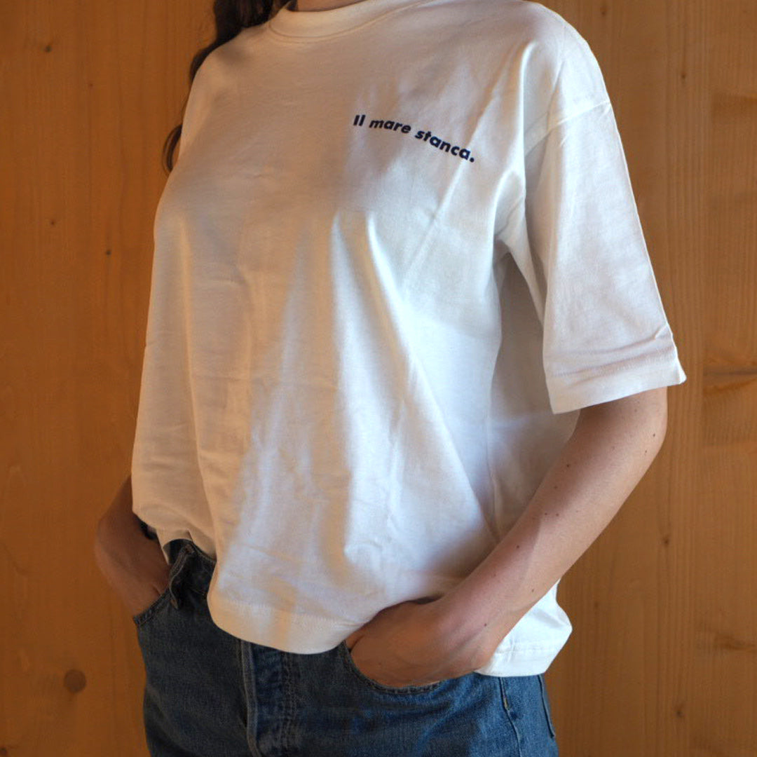 T-shirt ampia - Il mare stanca