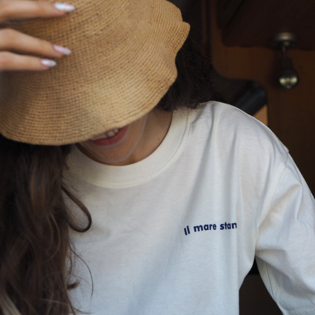 T-shirt ampia - Il mare stanca