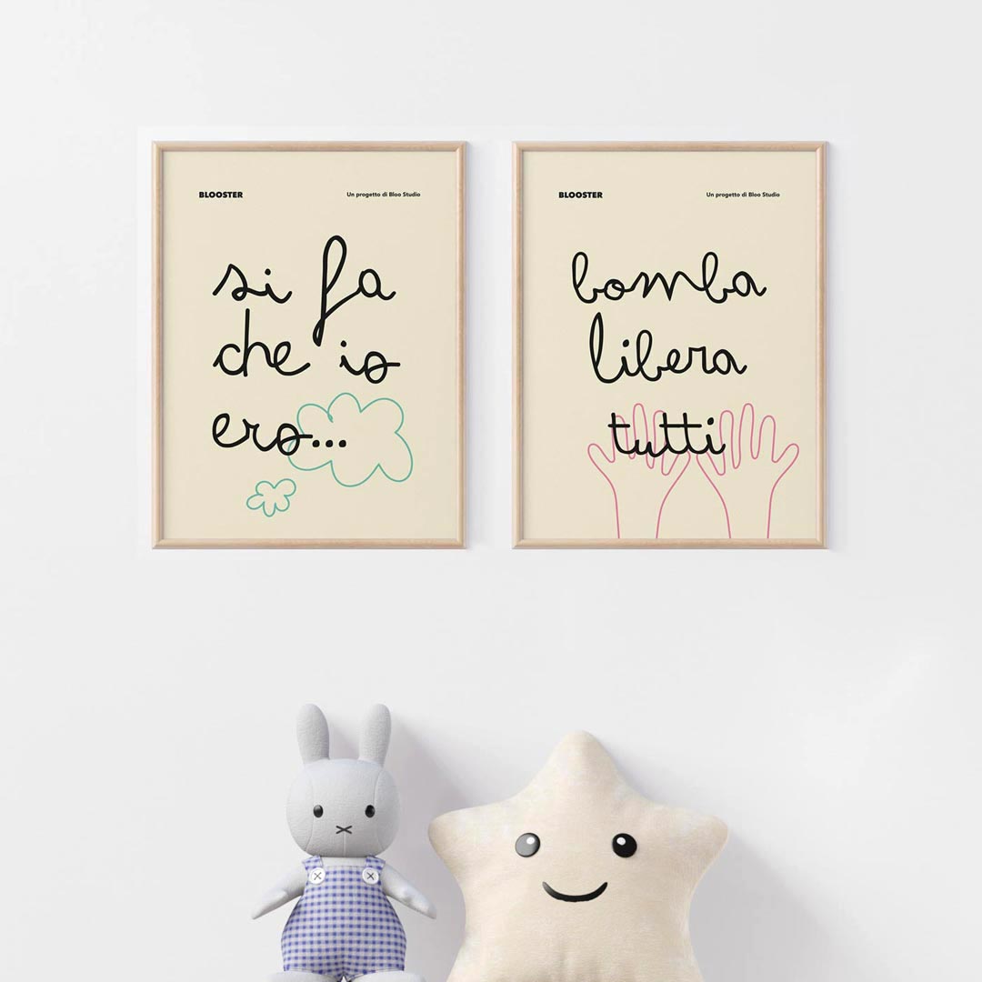 Frasi B - Set da 2 (cartoline)