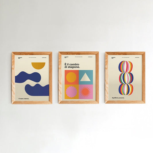 Il mare - Set da 3