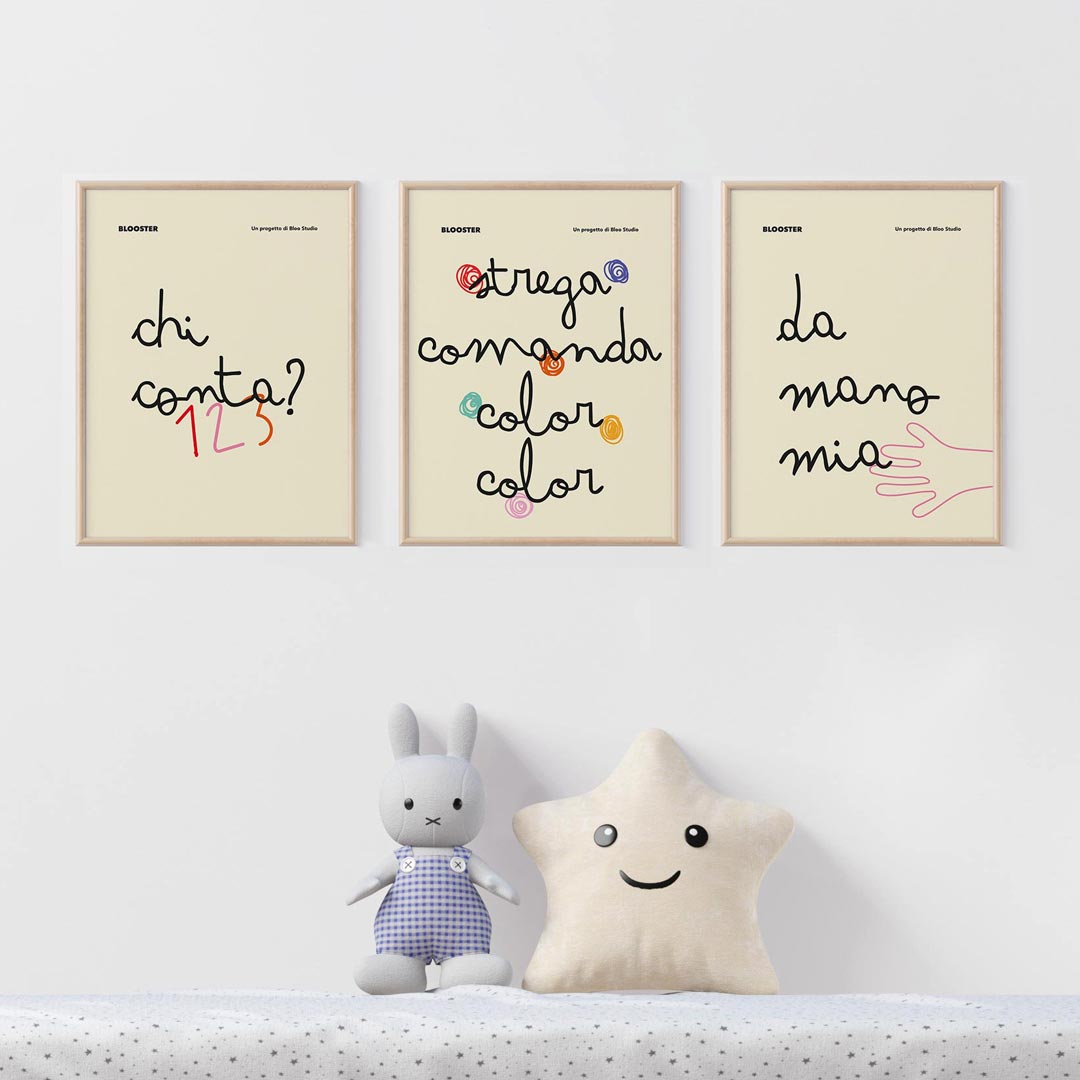 Frasi C - Set da 3 (cartoline)